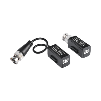 [N4-TT-101-F-TURBO-S-196118] Kit de Transceptores (Baluns) con TERMINALES TIPO TORNILLO, Resolución 4K, Cable flexible COAXIAL Blindado  / COAXITRON / AUDIO POR COAXITRON / Menu OSD /Conector 100% COBRE / Calidad PREMIUM