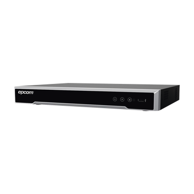 [N4-EV-8008-TURBO-174980] DVR 8 Megapixel / 8 Canales 4K TURBOHD + 8 Canales IP / 1 Bahía de Disco Duro / 4 Canales de Audio / Audio por coaxitron / 8 Entradas de alarma / Vídeoanálisis