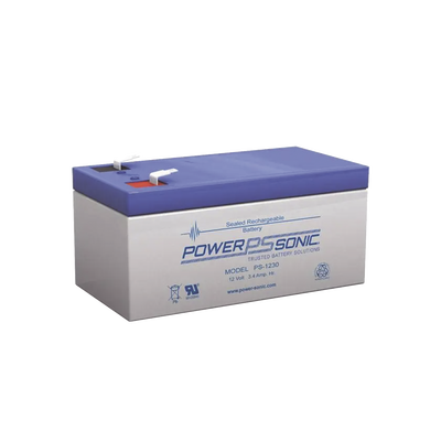 [N4-PS-1230-26495] Batería 12V, 3.4AH, Para Respaldo, Tecnologías AGM/VRLA, 5 Años Vida Útil, Terminales F1, Reconocida UL