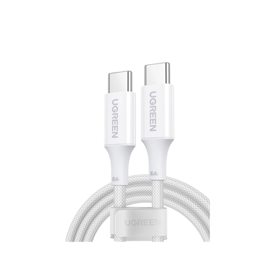 [N4-15269-227385] Cable USB-C a USB-C | 2 Metros | Potencia de Carga 100W | 20V 5A | PD3.0 | QC4.0/3.0/2.0 | FPC | AFC | 480 Mbps | Chip E-Market | Compatible con IPhone 15 | Carcasa de Aluminio | Nylon Trenzado.