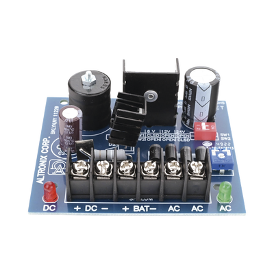 [N4-SMP-3-71711] 6 o 12 o 24 Vcc @ 2.5 A / fuente tipo tarjeta / 1 salida / requiere transformador de entrada / capacidad de baterías / baterías no incluidas.