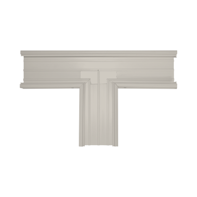 [N4-TEK-100-T-M-222024] Sección en "T" color Marfil de PVC auto extinguible, para canaleta TEK-100-M (5576-17001)