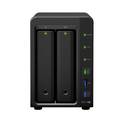[N4-DS-716-PLUS-82083] Servidor DS716PLUS NAS de escritorio con 2 bahías, capacidad de 16TB, expandible a 56TB