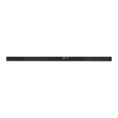 [N4-P24D24M-165080] PDU Monitoreable (MI) para Distribución de Energía, Enchufe de Entrada NEMA L6-20P, Con 20 Salidas C13 y 4 C19, de Instalación Vertical, 120 o 220 Vca, 20 Amp