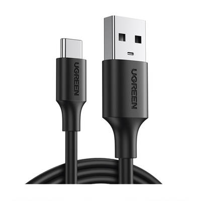 [N4-60116-229884] Cable USB-A 2.0 a USB-C | 1 Metro | Carga y Sincronización de Datos | Protección Integrada | Duradero y Flexible| Caja ABS | Cubierta de TPE | Color Negro.