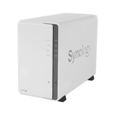 [N4-DS120J-175970] Servidor NAS de 1 Bahías / Hasta 16 TB / Servicio Nube Gratis (P2P) / Administración Remota y Respaldo Programado