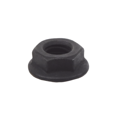 [N4-14NRBNIN-205053] TUERCA HEX DENTADA  1/4 BLACK OXIDE