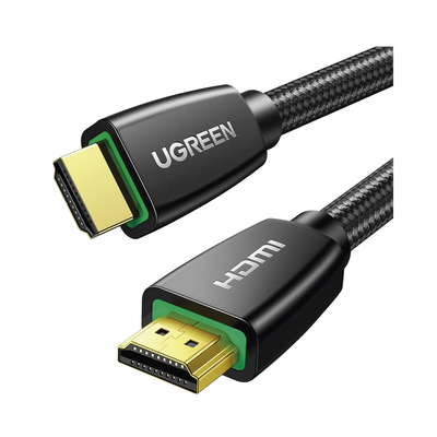 [N4-40410-216829] Cable HDMI 2.0  de Nylon Trenzado / 2 m / 4K@60Hz / HDR / 3D / HEC (Canal Ethernet HDMI) / ARC (Canal de Retorno de Audio / Color Profundo de 48 bits / Audio de 32 canales / HDCP 2.2 /Audio DTS: X / 18 Gbps / Blindaje de 4 capas