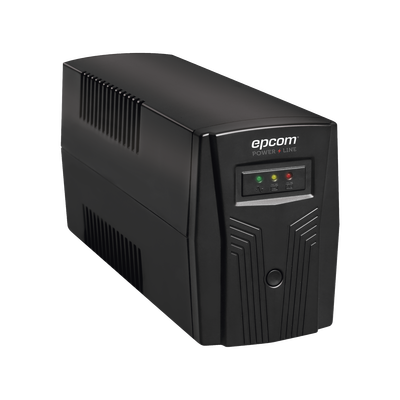 [N4-EPU500L-87795] UPS de 500VA/300W / Regulador de Voltaje AVR / Batería de 7 Ah / 4 Tomas NEMA 5-15R / Display de LED
