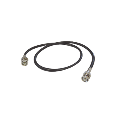 [N4-SBNC-59U-BNC-30-29179] Cable Coaxial RG-59U-SYS-COBRE (30 cm) Cinta Poliester, 40% Malla-Aluminio, BNC Macho-BNC Macho.