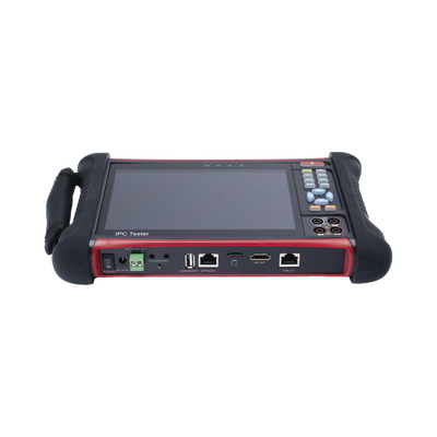 [N4-TPTURBO4KPLUS-154728] Probador de Vídeo Android con Pantalla LCD de 7" para IP ONVIF / HD-TVI 8MP (TurboHD) / Análogo, ONVIF, Wi-Fi, Scanner IP, WiFi, entrada HDMI/Medidor de potencia optica