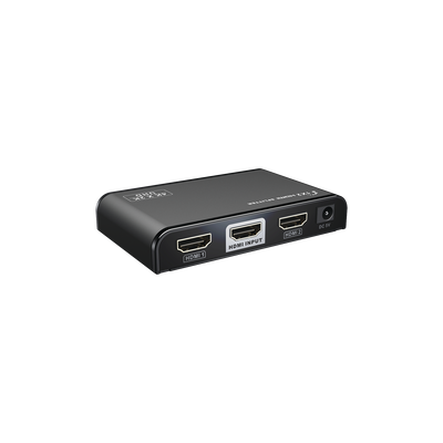 [N4-TT-312-V2.0-144660] Divisor (Splitter) HDMI 4K de 1 entrada a 2 salidas / Soporta 4K×2K / HDMI 2.0 /  HDCP 2.2 / HDMI 3D / Longitud del cable de Entrada ≤30m, Salida ≤25m / Divide 1 Entrada de video HDMI  a 2 Salidas de Video HDMI (Simultaneas).
