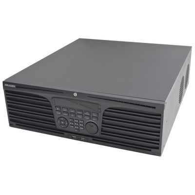 [N4-DS-9632NI-I16-135685] NVR 12 Megapixel (4K) / 32 Canales IP / Soporta Cámaras  AcuSense / 16 Bahías de Disco Duro / 2 Tarjetas de Red / Soporta RAID con Hot Swap / HDMI en 4K / Soporta POS