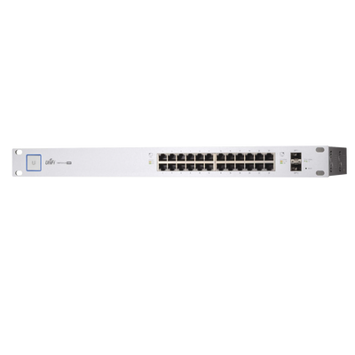 [N4-US-24-500W-78265] Switch PoE UniFi capa 2 Administrable de 26 puertos Gigabit (24 eth PoE y 2 SFP) 802.3 af/at / Pasivo 24V, 500 Watts, throughput de 38.69 Mpps