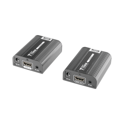 [N4-TT-672-141735] Kit Extensor HDMI para distancias de 30 metros / Resolución 4K x 2K@ 30 Hz/ Cat 6, 6a y 7 / HDCP2.2 / HDMI 2.0  / Soporta PCM, HDbitT / Soporta control remoto del equipo fuente.