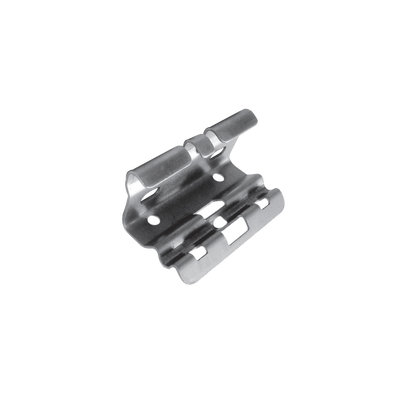 [N4-MG-67-112EZ-77155] Mini clip automático, para unir tramos de charola, con acabado Electro Zinc