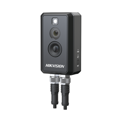 [N4-DS-2TD3017T-3/V-221796] Cubo IP Dual / Térmica 3.1 mm (160 x 120) / 2ºC de Precisión / Óptico 1.29 mm (2 Megapixel) / PoE / Termométrica / Ideal para Sites o Lugares Pequeños