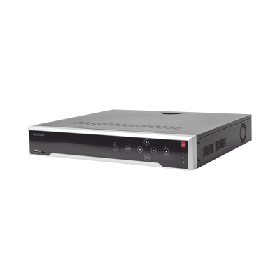 [N4-DS-7716NI-K4/16P-165271] NVR 8 Megapixel (4K) / 16 canales IP /16 Puertos PoE+ / Soporta Cámaras con AcuSense / 4 Bahías de Disco Duro / Switch PoE 300 mts / HDMI en 4K