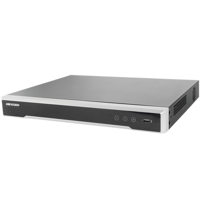 [N4-DS-7632NI-I2/16P-193507] NVR 12 Megapixel (4K) / 32 canales / 16 Puertos PoE+ / Soporta Cámaras con AcuSense / Hik-Connect / 2 Bahías de Disco Duro / Switch PoE 300 mts / HDMI en 4K / Soporta POS