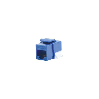 [N4-LP-KJ-610-BU-65972] Módulo Jack Cat6 sin herramienta (toolless) keystone - Color Azul