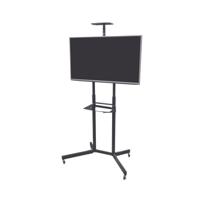 [N4-EPB016EC-162358] Soporte de Pantalla con Ruedas / Compatible con Monitores dee 32 "a 65" / Base para Colocar Accesorios Adicionales / Vesa 600 x 400