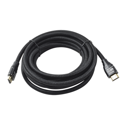 [N4-RHDMI5M-161079] Cable HDMI Ultra-Resistente Redondo de 5m (16.4 ft) Optimizado para Resolución 4K ULTRA HD