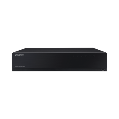 [N4-WRN-1610S-8TB-190603] NVR de 12 Megapíxel sistema operativo Ubuntu Linux / Hasta 16 canales / 8TB Incluidos / 16 puertos PoE+ / H.265 & WiseStream / E/S de alarma / Incluye 1 Licencia de 4 canales