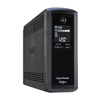 [N4-CP1350AVRLCD-82800] UPS de 1350 VA/815 W, Topología Línea Interactiva, Entrada 120 Vca NEMA 5-15P, Tipo Mini Torre, Con 10 Tomas NEMA 5-15R