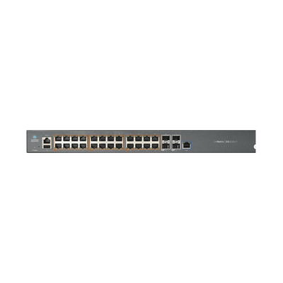 [N4-MX-EX2028PXA-U-165036] Switch cnMatrix EX2028-P capa 3 de 28 puertos (24 PoE Gigabit 802.3af/at, 4 SFP+) administración desde la Nube (MX-EX2028PxA-U)