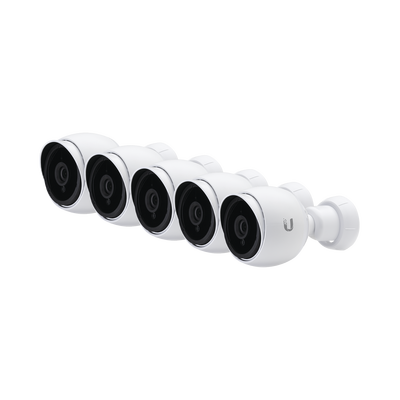 [N4-UVC-G3-AF-5-153406] Kit de 5 Camaras IP UniFi 1080p para interior y exterior con microfono y vista nocturna, PoE 802.3af o pasivo 24 V