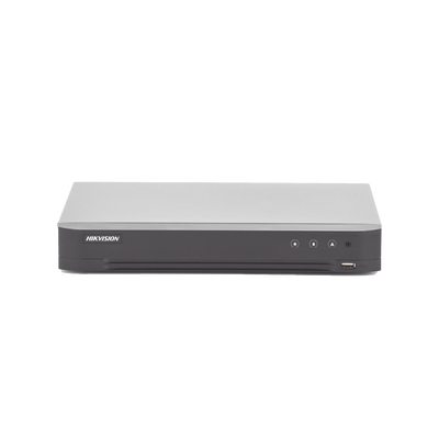 [N4-IDS-7204HQHI-M1/S-171977] (ACUSENSE / Evita Falsas Alarmas) DVR 4 Megapixel / 4 Canales TURBOHD + 2 Canales IP / 1 Bahía de Disco Duro / 1 Canal de Audio