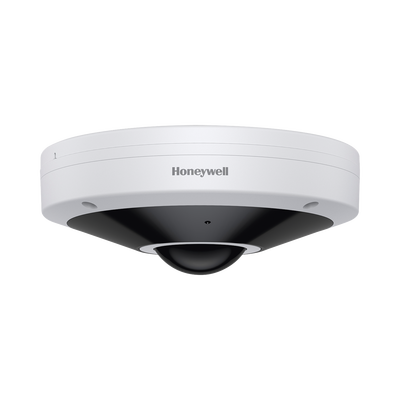 [N4-HC30WF5R1-191680] Fisheye IP 5 Megapixel / Lente 1.16 mm / Vista 360° / 180° / H.265 / Exterior IP66 / IK10 Antivandálica / PoE / Micrófono Integrado / ONVIF / NDAA / Serie 30 / Honeywell Security