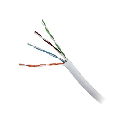 [N4-6330-1101/1000-77004] Bobina de 305 Metros Cat5e / Color Blanco / UL, CM, Probado a 350 Mhz / Para Aplicaciones de CCTV, Redes de Datos, CCTV, Control RS485