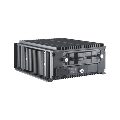 [N4-DS-MP7504/GW/WI-156973] DVR Movil 720p / 4 Canales TURBOHD / Soporta Modulo GPS, 3G y WiFi / Conector Tipo Aviación / Entrada y Salida de Audio y Alarma
