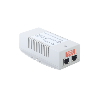 [N4-TP-1248GDHP-72640] Inyector POE Para Aplicación Solar, Entrada 10-15 Vcc, Salida en 56 Vcc, 802.3 af/at, 10/100/1000 Mbps, Hasta 35 Watts