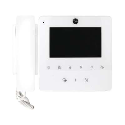 [N4-80126-95569] Kit de VideoPortero YDV4702: Frente de Calle y Monitor/ Hasta  16 Monitores/ Función Guardia