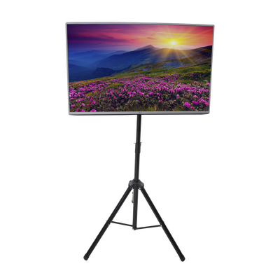 [N4-EPB036EC-163118] Trípode Portátil con Soporte de piso para Monitores de 32 a 65" / Vesa 600 x 400 / Acero / Montaje de 65 cm a 1 mt