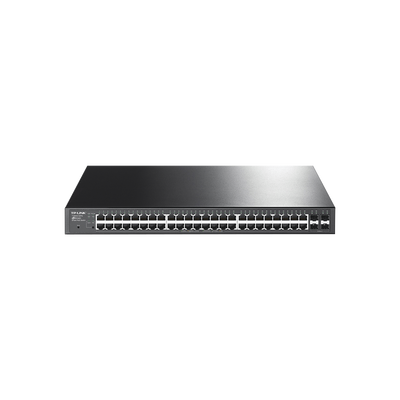 [N4-T1600G-52PS-141304] Smart Switch JetStream PoE+ administrable Capa 2, 48 puertos 10/100/1000 Mbps + 4 puertos SFP 384 W
