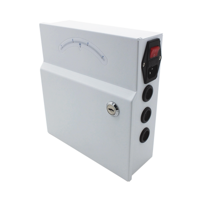 [N4-PLK24AC4A-77684] Fuente de poder profesional de 24 Vca @ 4 Amper, para 4 camaras, con voltaje de entrada de: 110 Vca