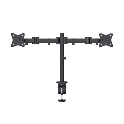 [N4-EPS710ED2-95119] Montaje de Escritorio articulado para 2 monitores de 13 a 27" /  Soporta hasta 10 kg / Vesa 75 x 75 / 100 x 100 / Acero / Giro: 360°