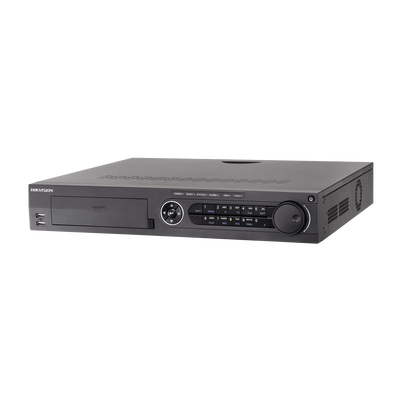 [N4-DS-7332HUHI-K4-151254] DVR 8 Megapixel / 32 Canales TURBOHD + 16 Canales IP / 4 Bahias de Disco Duro / 4 Canales de Audio / Videoanalisis / 16 Entradas de Alarma / Arreglo RAID