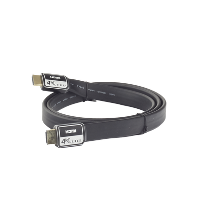 [N4-PHDMI1M-161084] Cable HDMI versión 2.0 plano de 1M (3.2 ft) optimizado para resolución 4K ULTRA HD