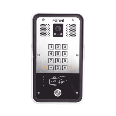 [N4-I31S-D-TL-140395] Video Portero SIP Con Cámara, 1 Relevador Integrado, Onvif y lector de tarjetas RFID para acceso