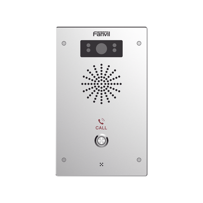 [N4-I16V-170910] Video Intercomunicador IP, 2 líneas SIP, 2 relevadores con botón para llamada, Onvif, anti-vandálico, PoE, IP65 e IK10, PoE