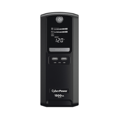 [N4-LX1500GU-191591] UPS de 1500 VA/900 W, Topología Línea Interactiva, Entrada 120 Vca NEMA 5-15P, Tipo Mini Torre, Con 10 Tomas NEMA 5-15R