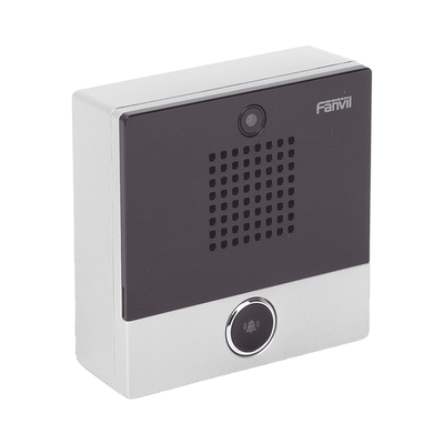 [N4-I10V-170913] Mini video Intercomunicador para hotelería y hospitales, con diseño elegante, PoE, cámara 1Mpx, 1 botón, 1 relevador integrado de salida y entrada.